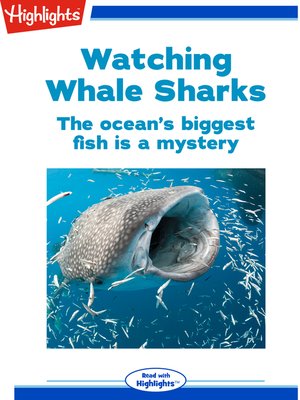 cover image of Watching Whale Sharks